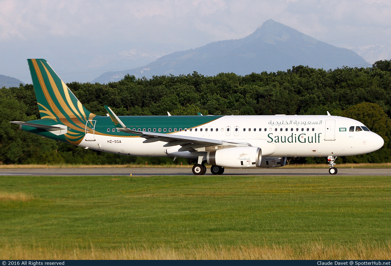 Photo of HZ-SGA - Airbus A320-232 operated by SaudiGulf Airlines