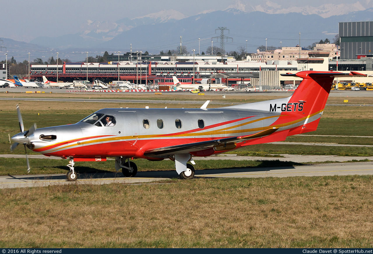 Photo of M-GETS - Pilatus PC-12 NG operated by Private