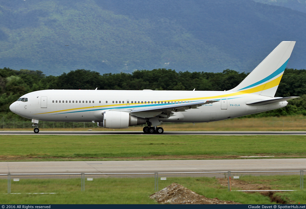 Photo of P4-CLA - Boeing 767-2DX(ER) operated by Comlux Aviation Aruba