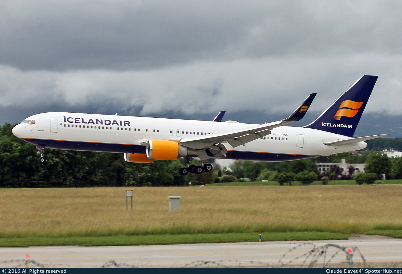 Photo of TF-ISO - Boeing 767-319(ER) operated by Icelandair