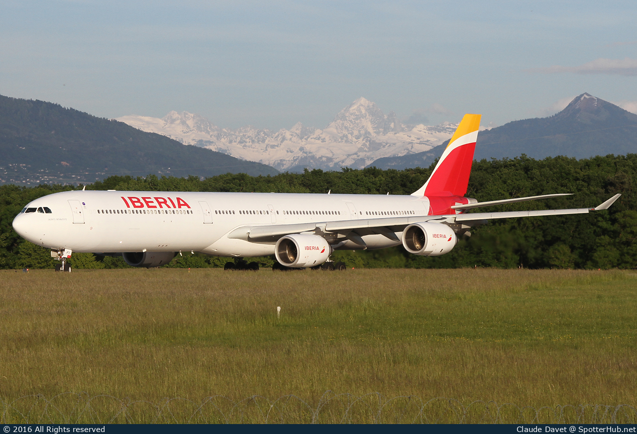 Photo of EC-JFX - Airbus A340-642 operated by Iberia