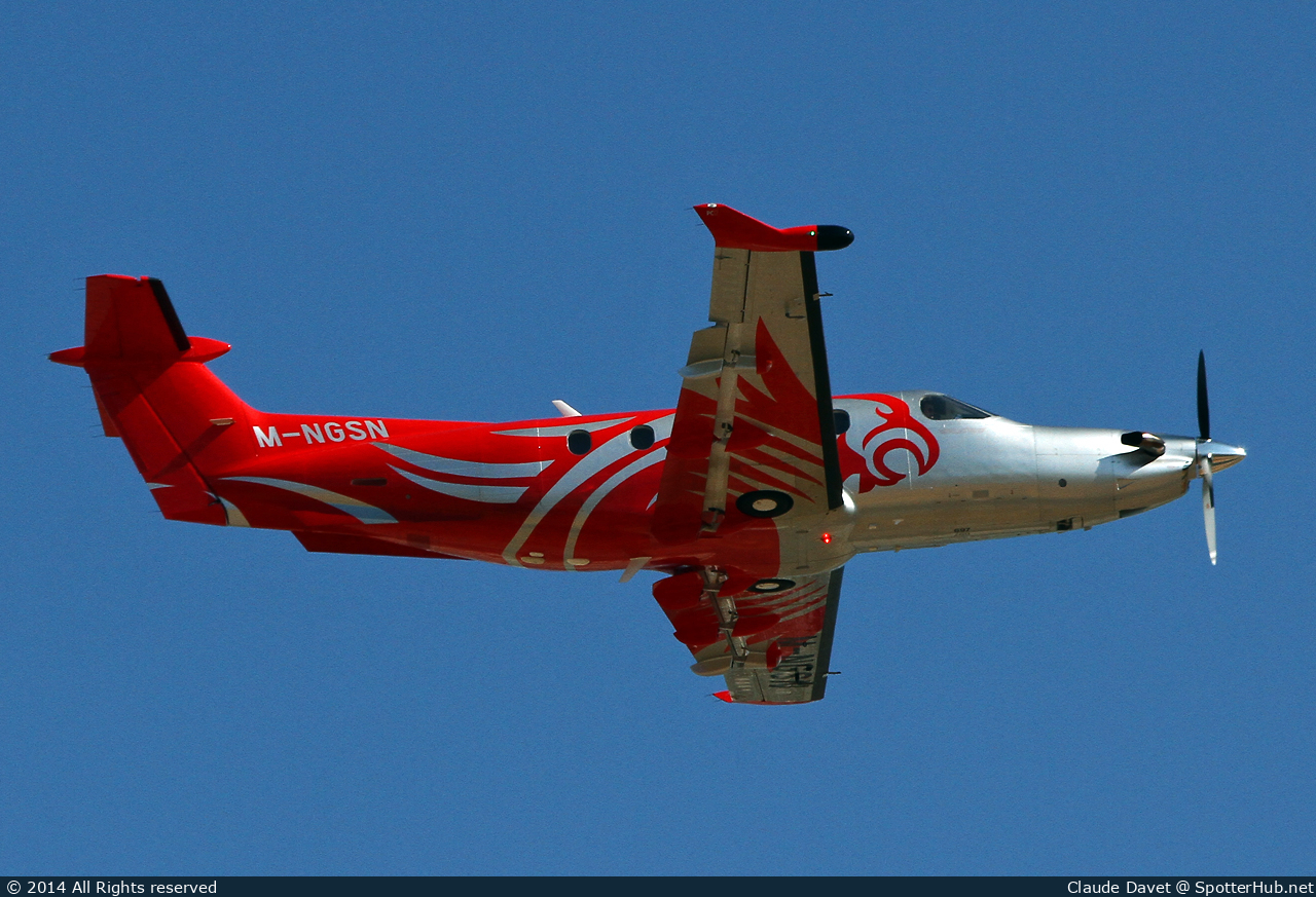 Photo of M-NGSN - Pilatus PC-12/47 operated by Private