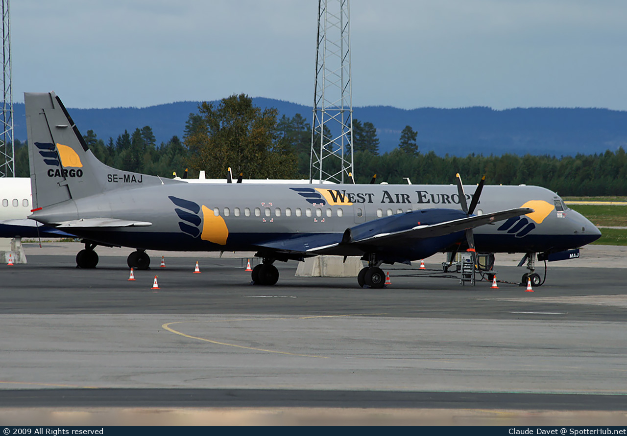 Photo of SE-MAJ - British Aerospace ATP(F) operated by West Air Sweden