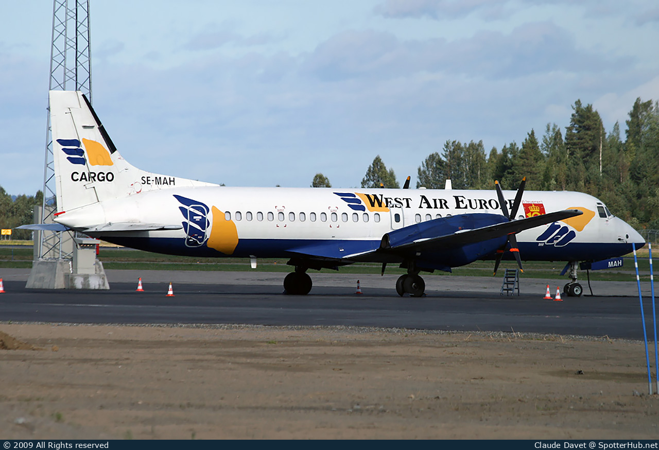 Photo of SE-MAH - British Aerospace ATP(F) operated by West Air Sweden