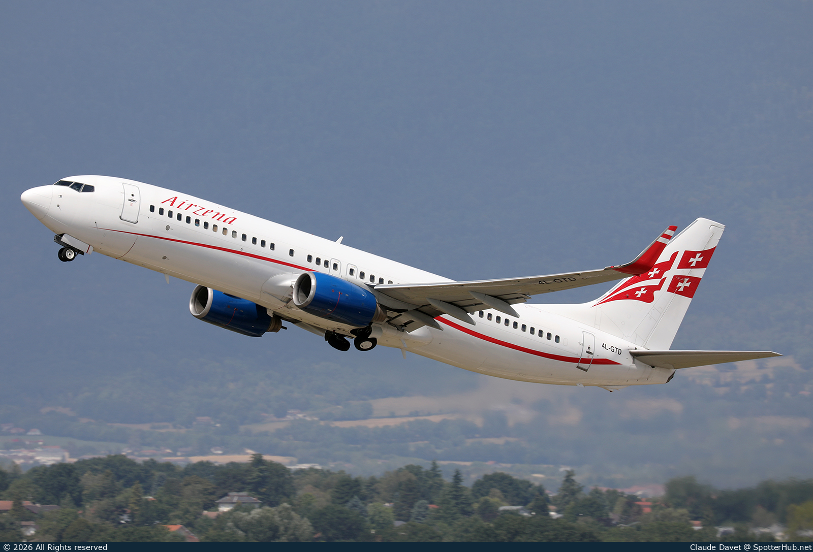 Photo of 4L-GTD - Boeing 737-8FH operated by Georgian Airways