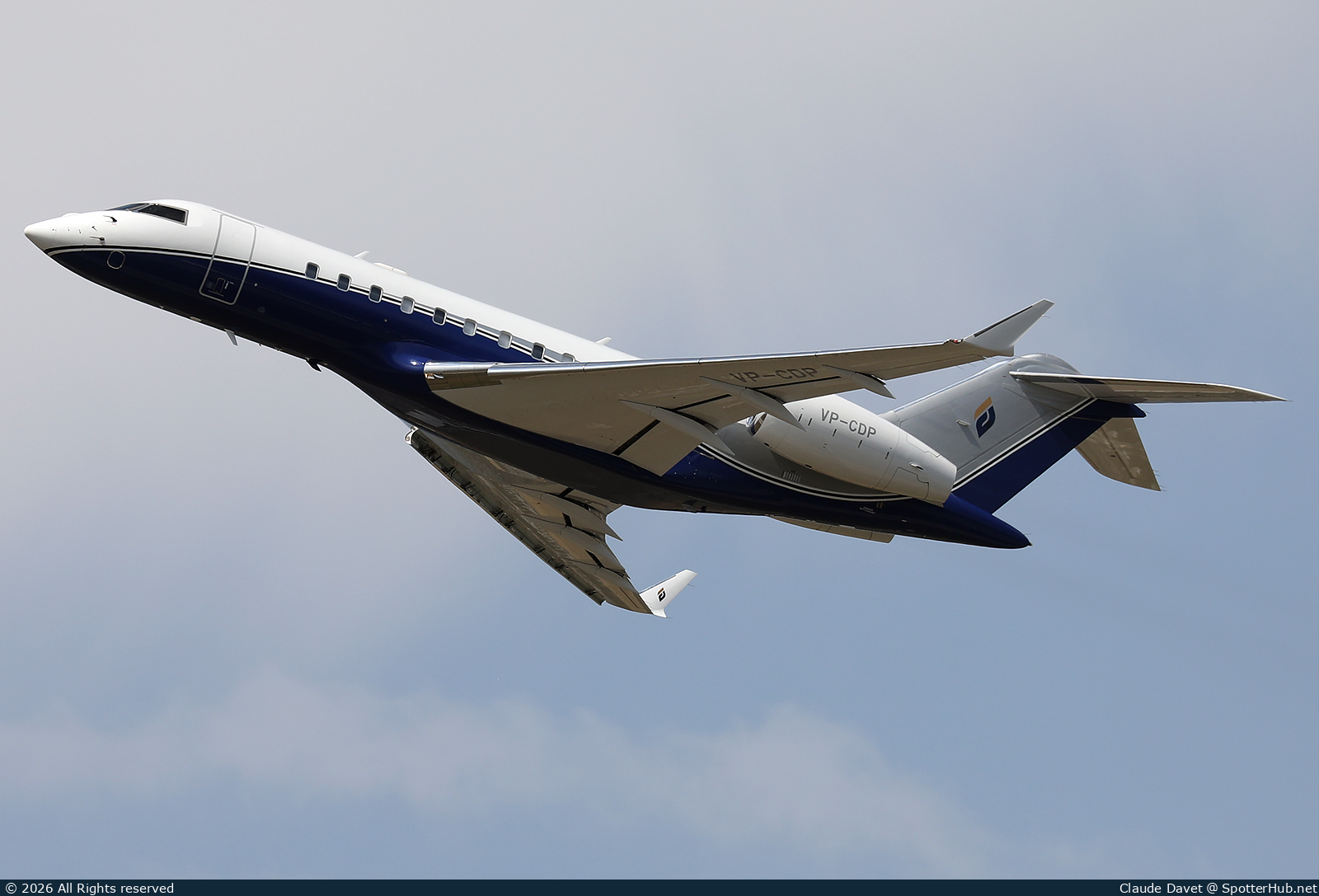 Photo of VP-CDP - Bombardier Global 5000 operated by Private
