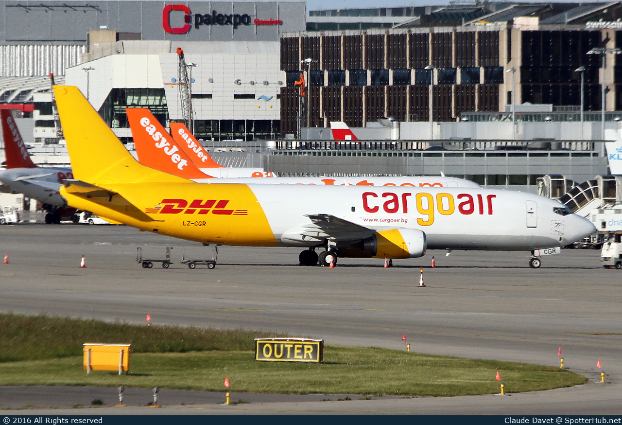 Photo of LZ-CGR - Boeing 737-448(SF) operated by Cargoair