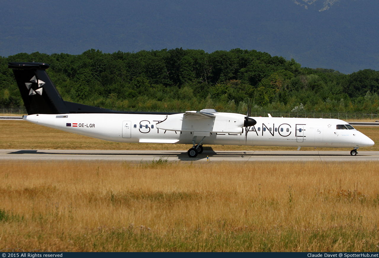 Photo of OE-LGR - Bombardier DHC-8-402 Dash 8 Q400 operated by Austrian Airlines