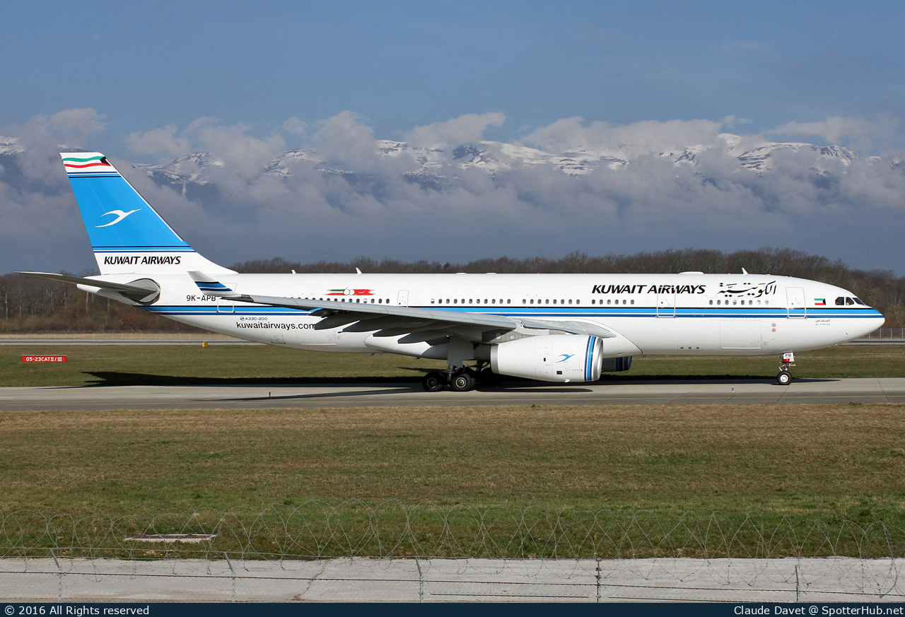 Photo of 9K-APB - Airbus A330-243 operated by Kuwait Airways