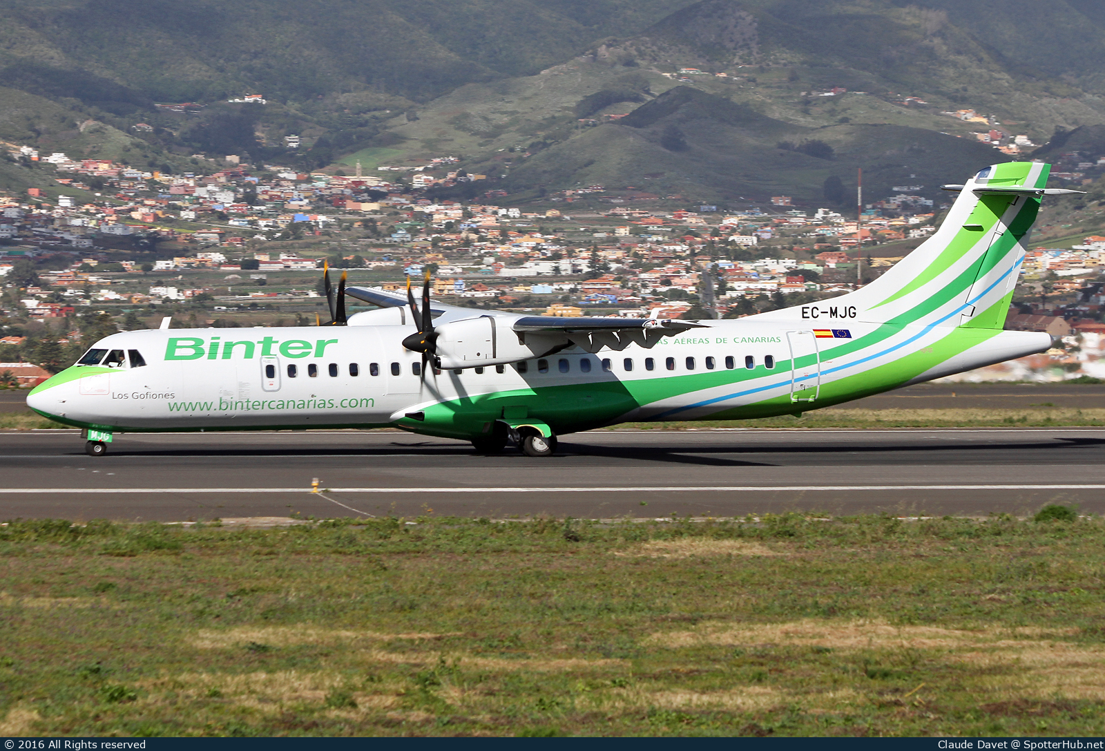 Photo of EC-MJG - ATR 72-600 operated by Binter Canarias (opb Canair)
