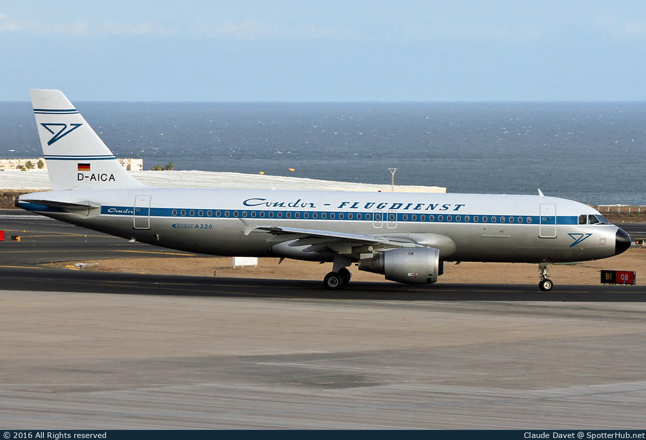 Photo of D-AICA - Airbus A320-212 operated by Condor