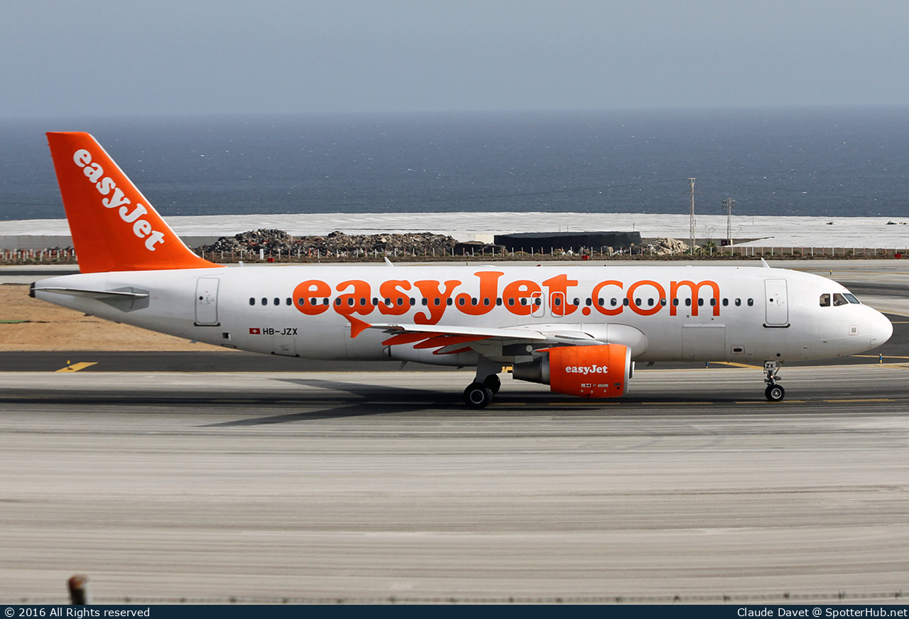 Photo of HB-JZX - Airbus A320-214 operated by easyJet Switzerland