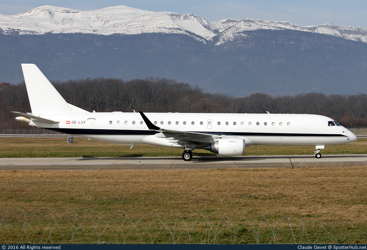 Photo of OE-LUV - Embraer Lineage 1000 operated by International Jet Management