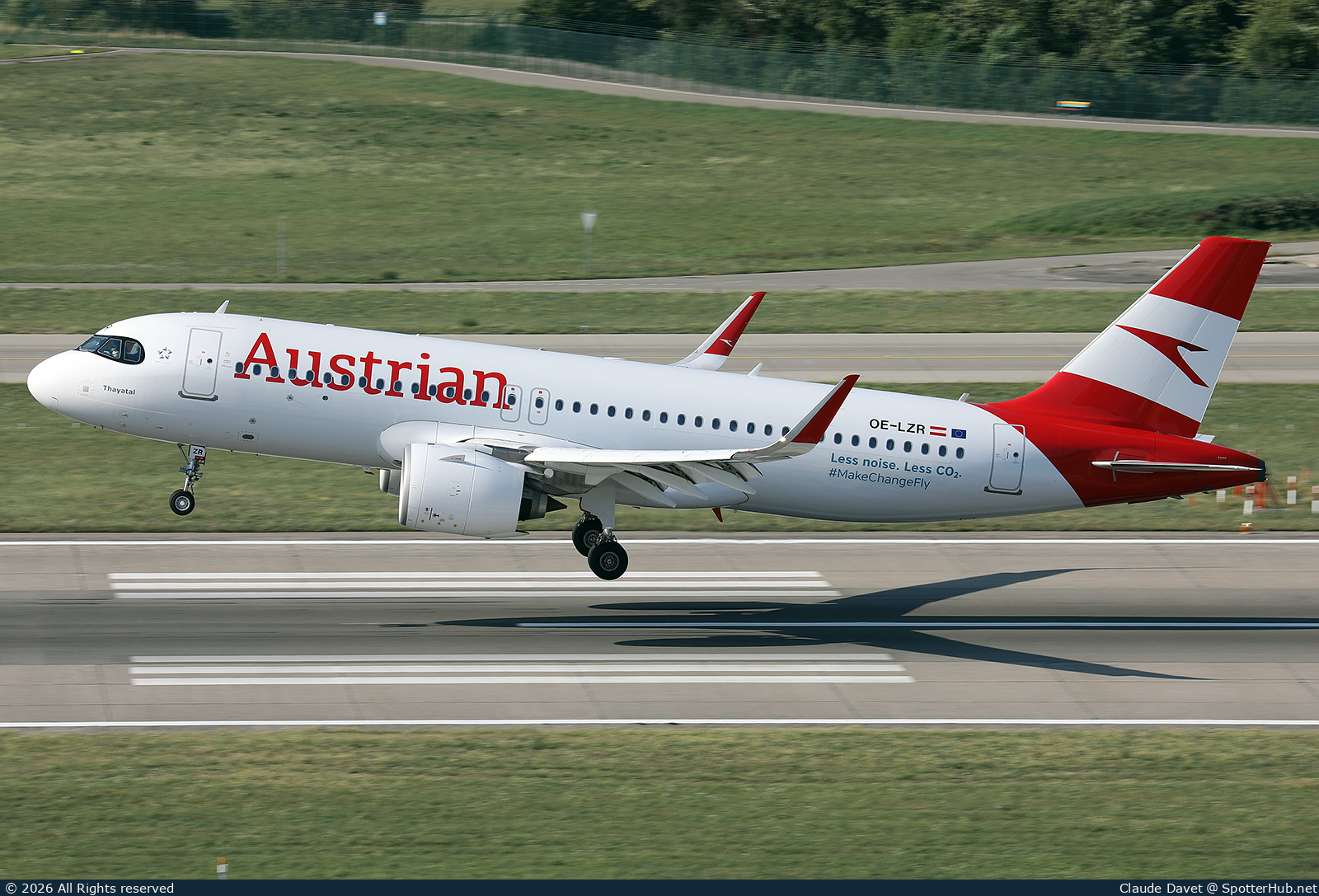 Photo of OE-LZR - Airbus A320-271N operated by Austrian Airlines