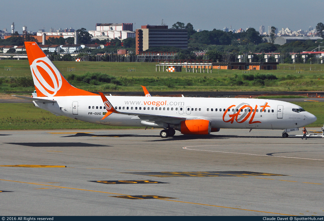 Photo of PR-GUG - Boeing 737-8EH operated by GOL Linhas Aéreas