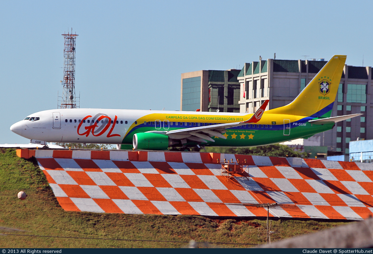 Photo of PR-GUM - Boeing 737-8EH operated by GOL Linhas Aéreas
