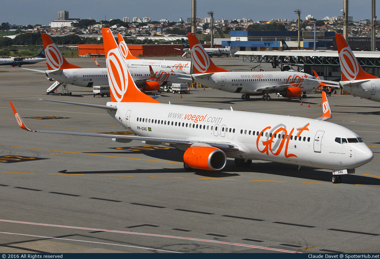 Photo of PR-GXG - Boeing 737-8EH operated by GOL Linhas Aéreas