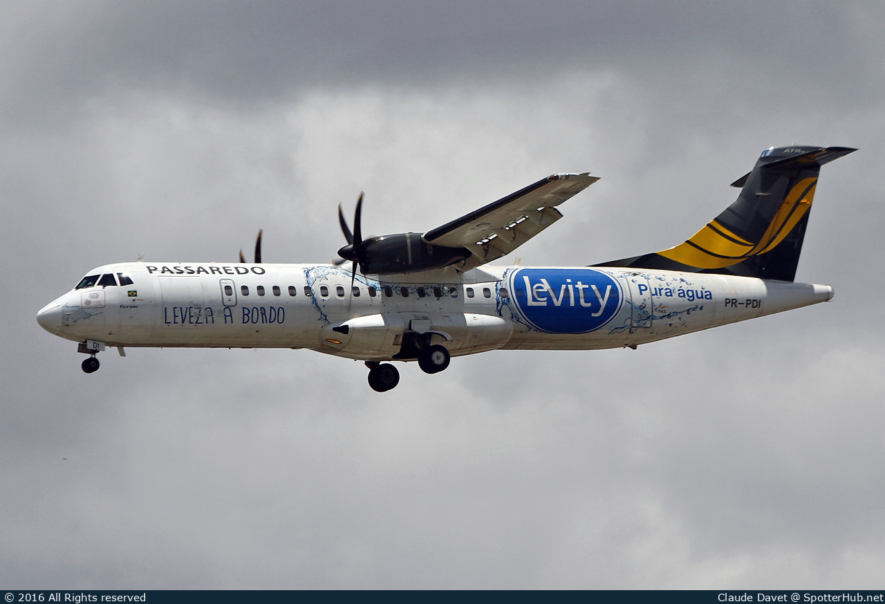 Photo of PR-PDI - ATR 72-600 operated by Passaredo Transportes Aéreos