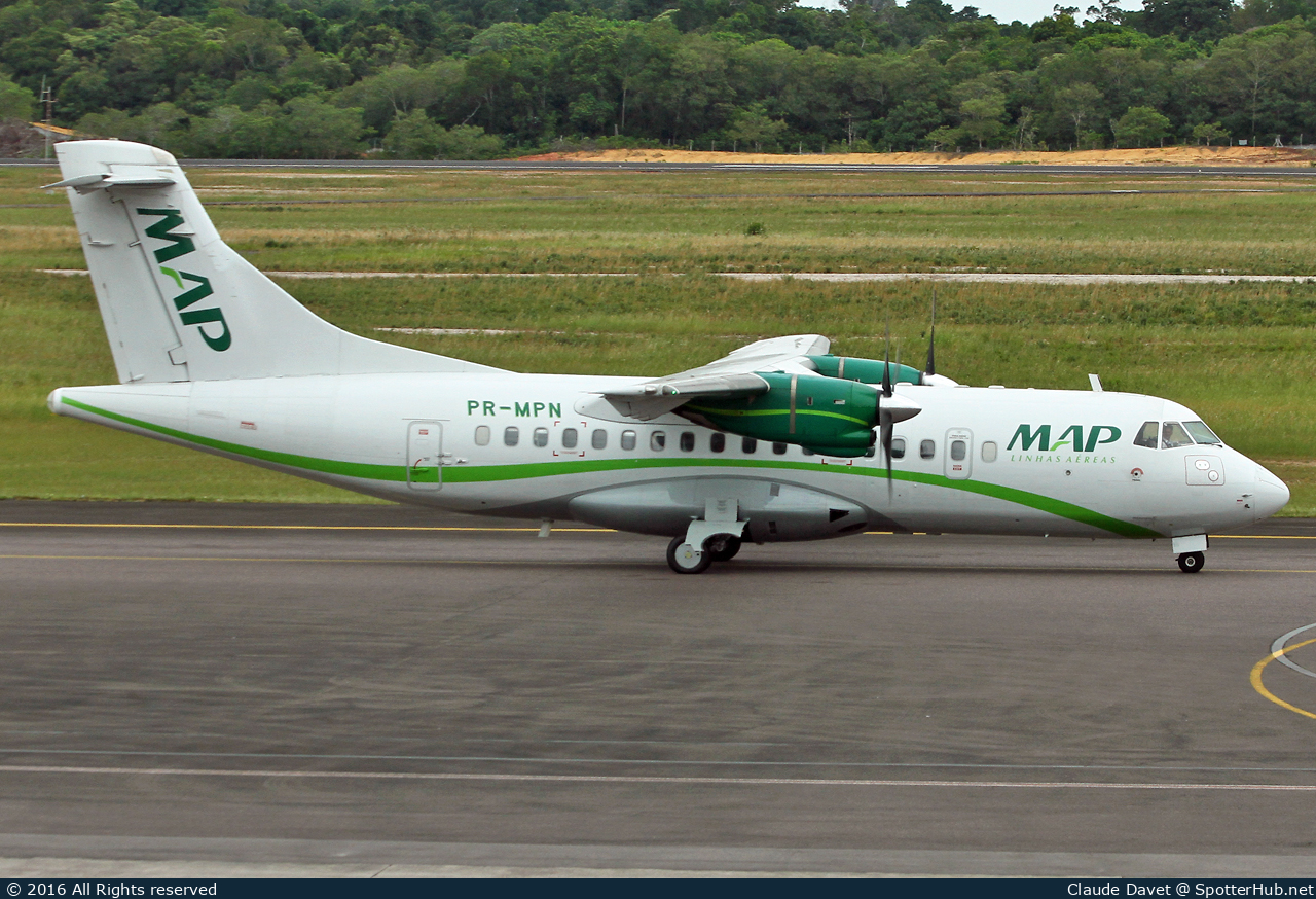 Photo of PR-MPN - ATR 42-320 operated by MAP Linhas Aéreas
