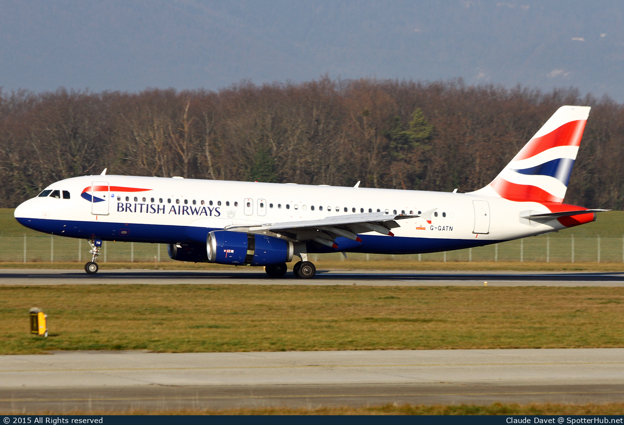 Photo of G-GATN - Airbus A320-232 operated by British Airways