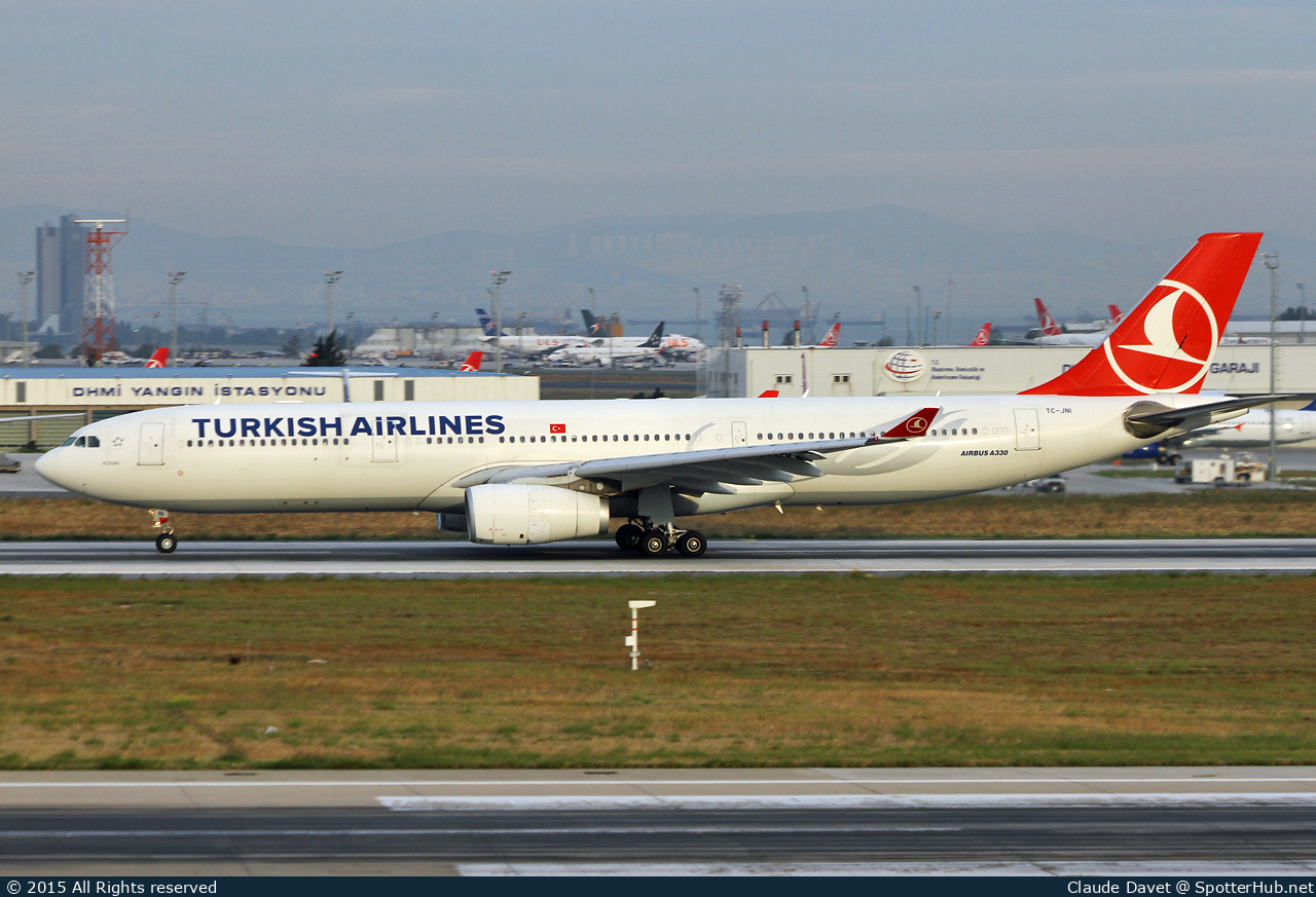 Photo of TC-JNI - Airbus A330-343 operated by Turkish Airlines
