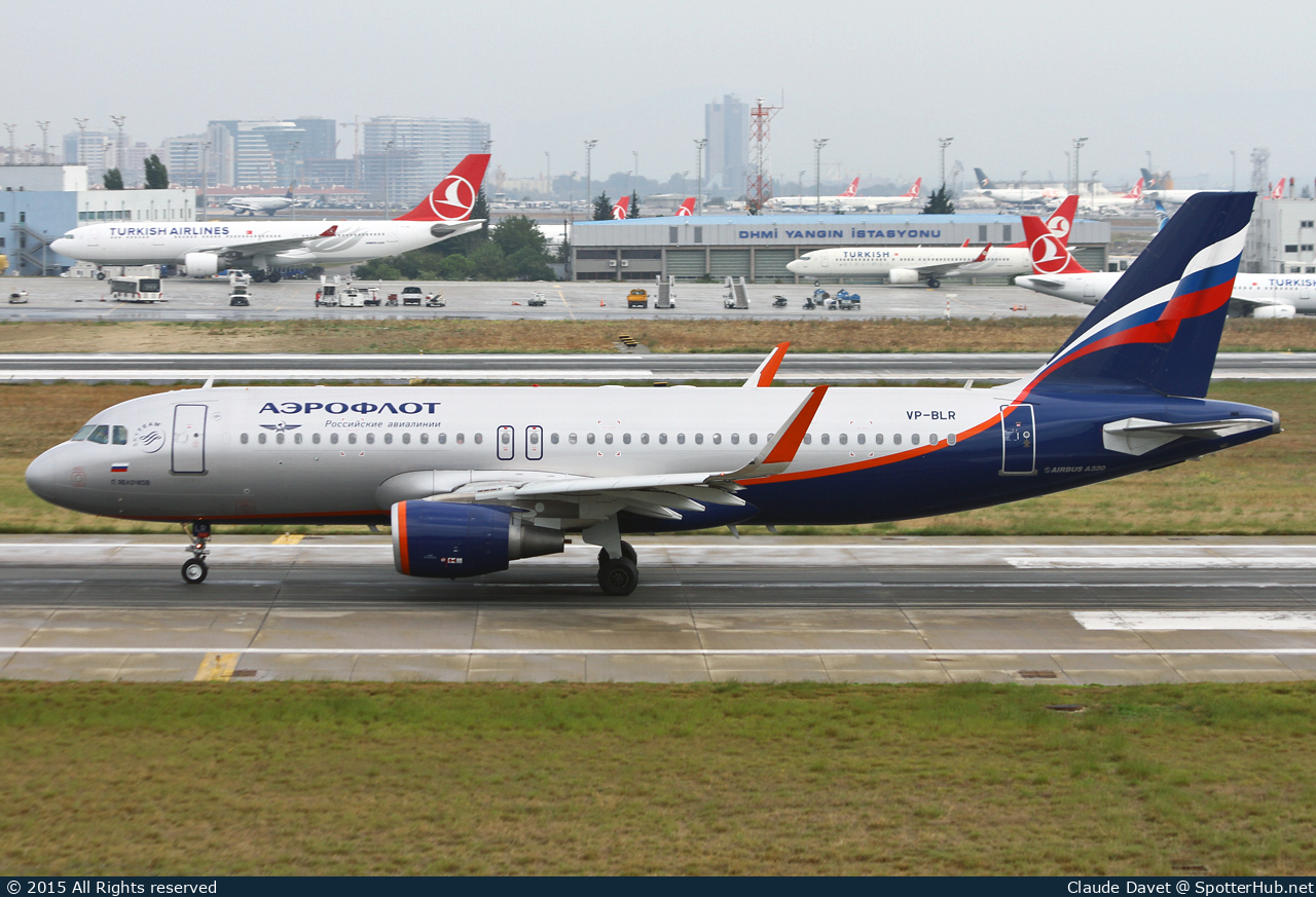 Photo of VP-BLR - Airbus A320-214 operated by Aeroflot