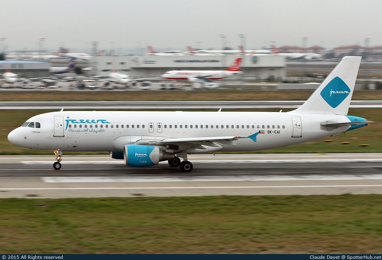 Photo of 9K-CAI - Airbus A320-214 operated by Jazeera Airways