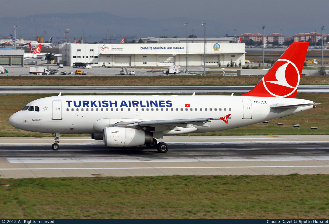 Photo of TC-JLR - Airbus A319-132 operated by Turkish Airlines