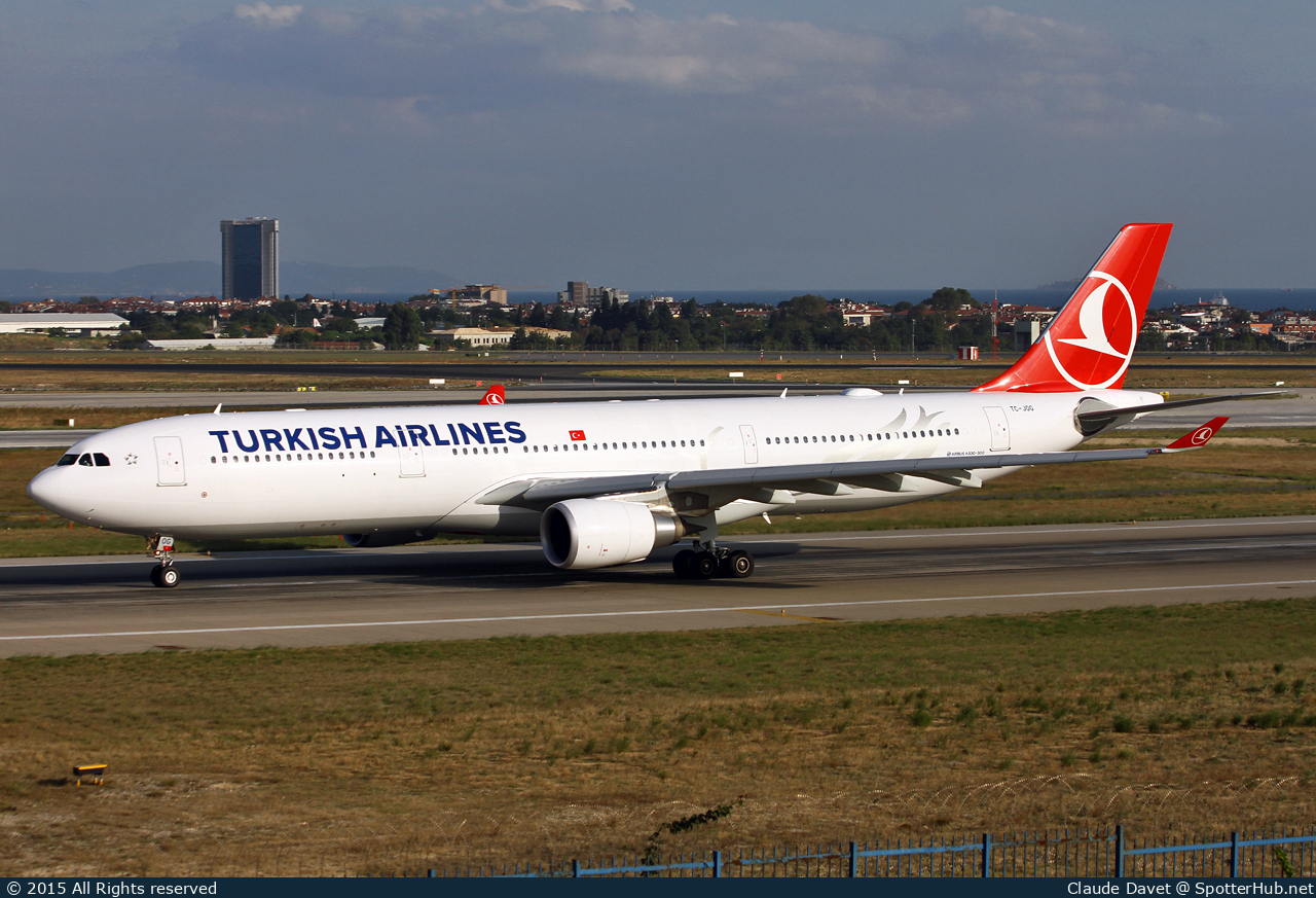 Photo of TC-JOG - Airbus A330-303 operated by Turkish Airlines