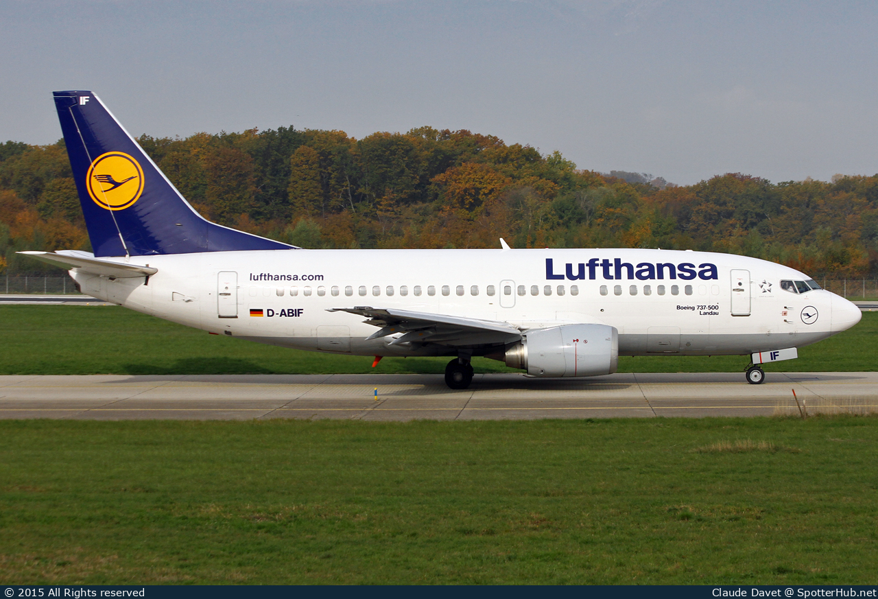 Photo of D-ABIF - Boeing 737-530 operated by Lufthansa
