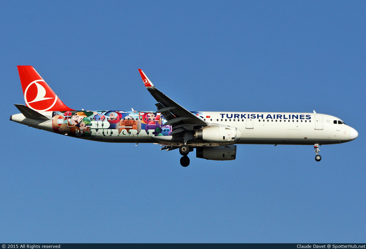 Photo of TC-JSL - Airbus A321-231 operated by Turkish Airlines