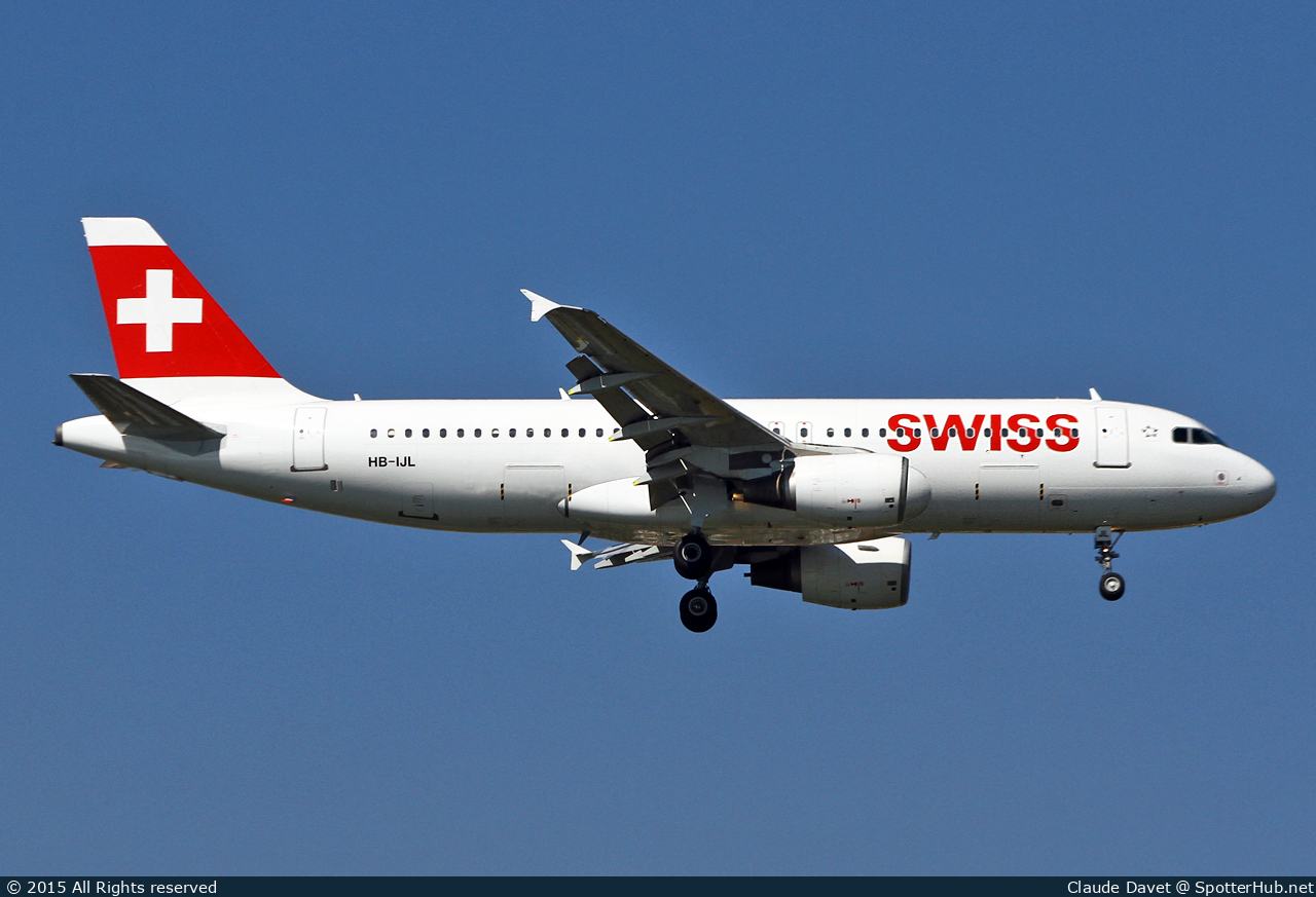 Photo of HB-IJL - Airbus A320-214 operated by Swiss International Air Lines