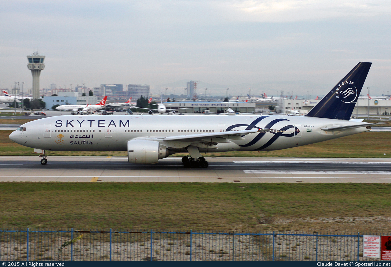Photo of HZ-AKA - Boeing 777-268(ER) operated by Saudia