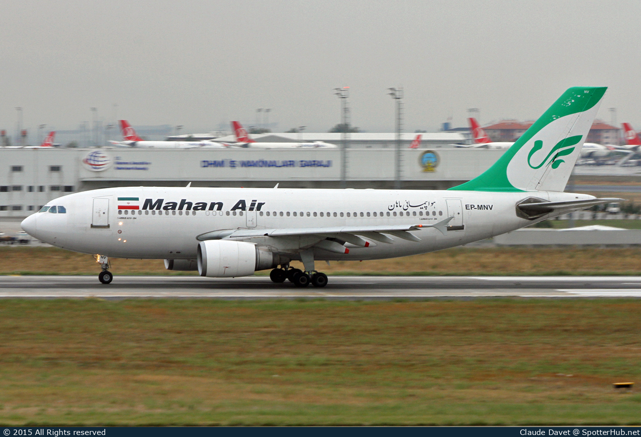 Photo of EP-MNV - Airbus A310-304 operated by Mahan Air