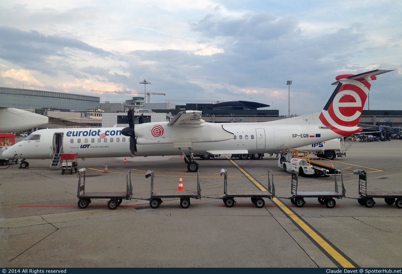 Photo of SP-EQB - Bombardier DHC-8-402 Dash 8 Q400 operated by euroLOT