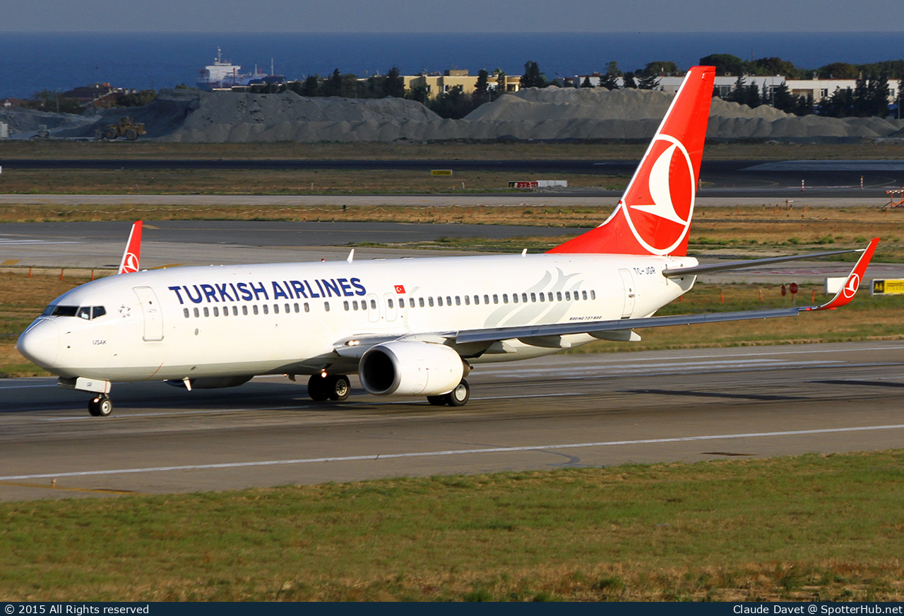 Photo of TC-JGR - Boeing 737-8F2 operated by Turkish Airlines