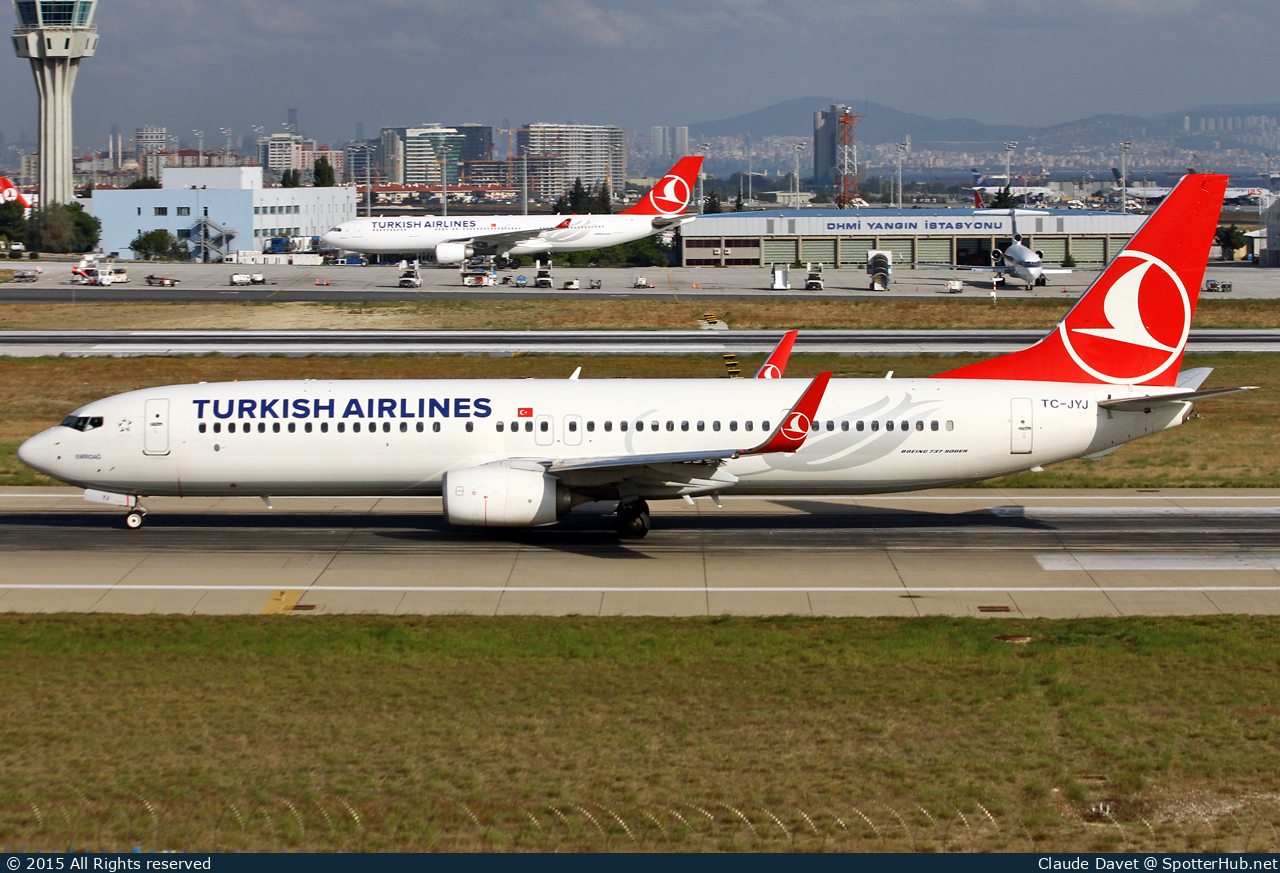 Photo of TC-JYJ - Boeing 737-9F2(ER) operated by Turkish Airlines