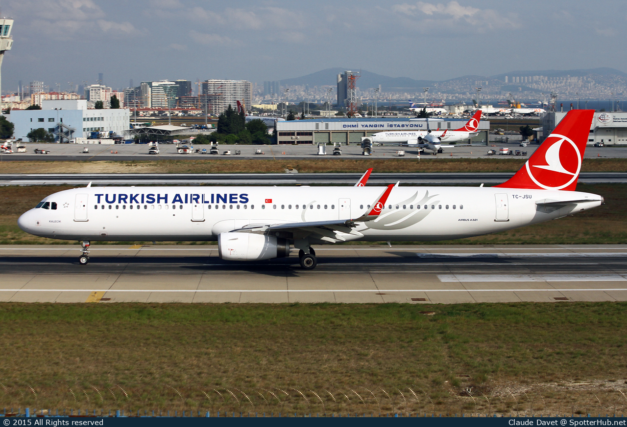 Photo of TC-JSU - Airbus A321-231 operated by Turkish Airlines