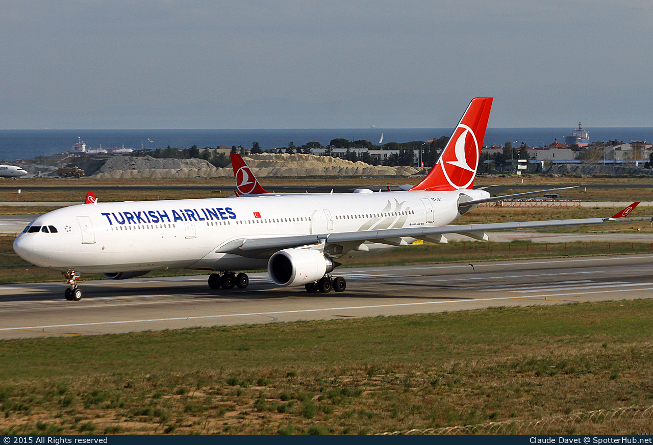Photo of TC-JOJ - Airbus A330-303 operated by Turkish Airlines
