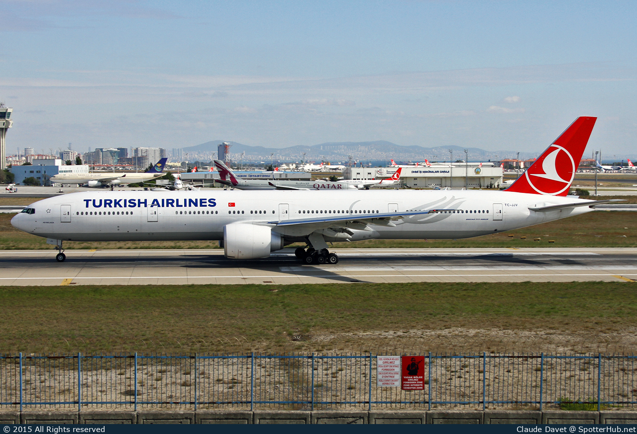 Photo of TC-JJV - Boeing 777-3F2(ER) operated by Turkish Airlines