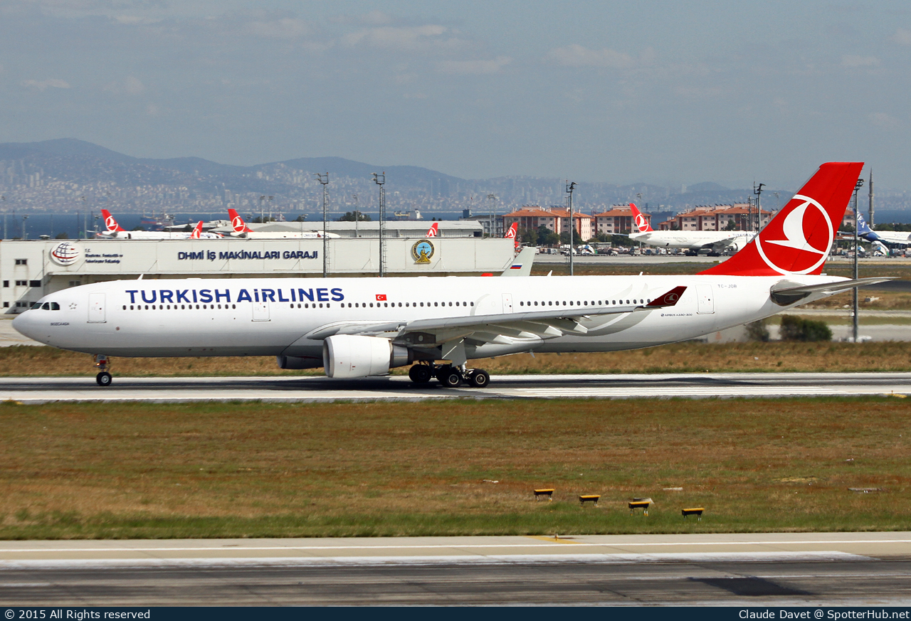 Photo of TC-JOB - Airbus A330-303 operated by Turkish Airlines