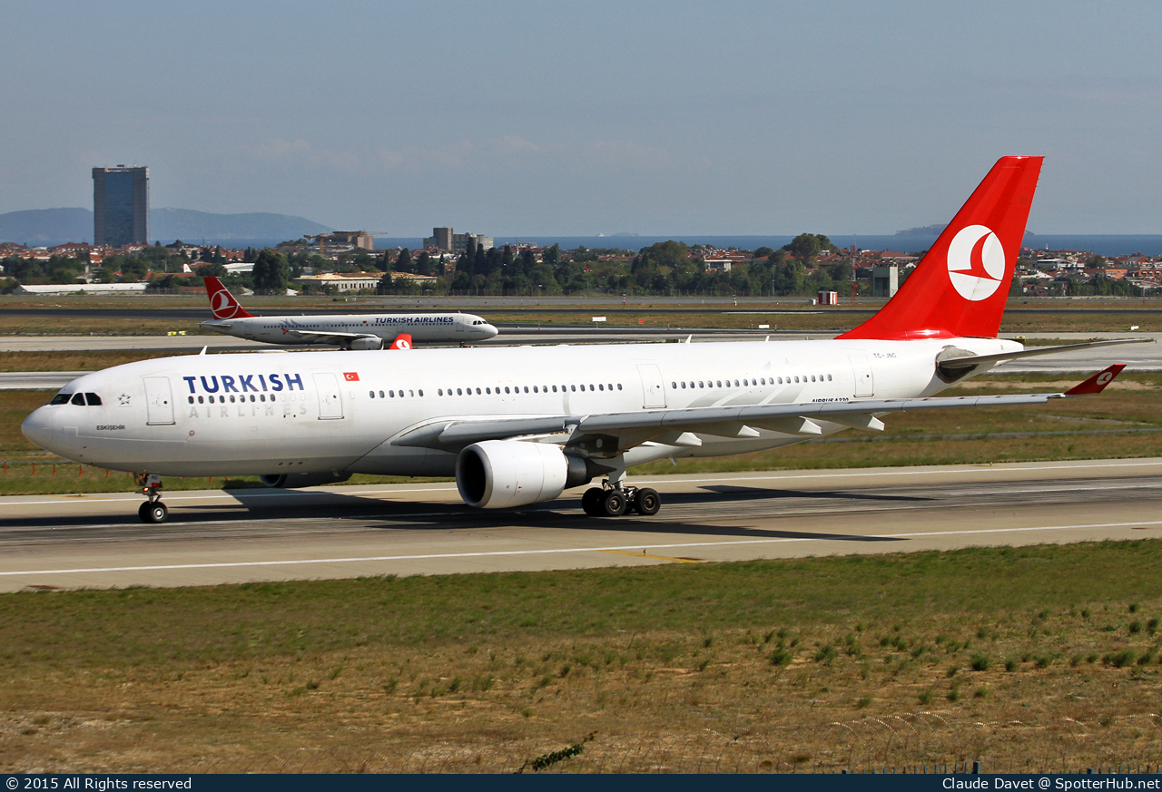 Photo of TC-JNG - Airbus A330-203 operated by Turkish Airlines