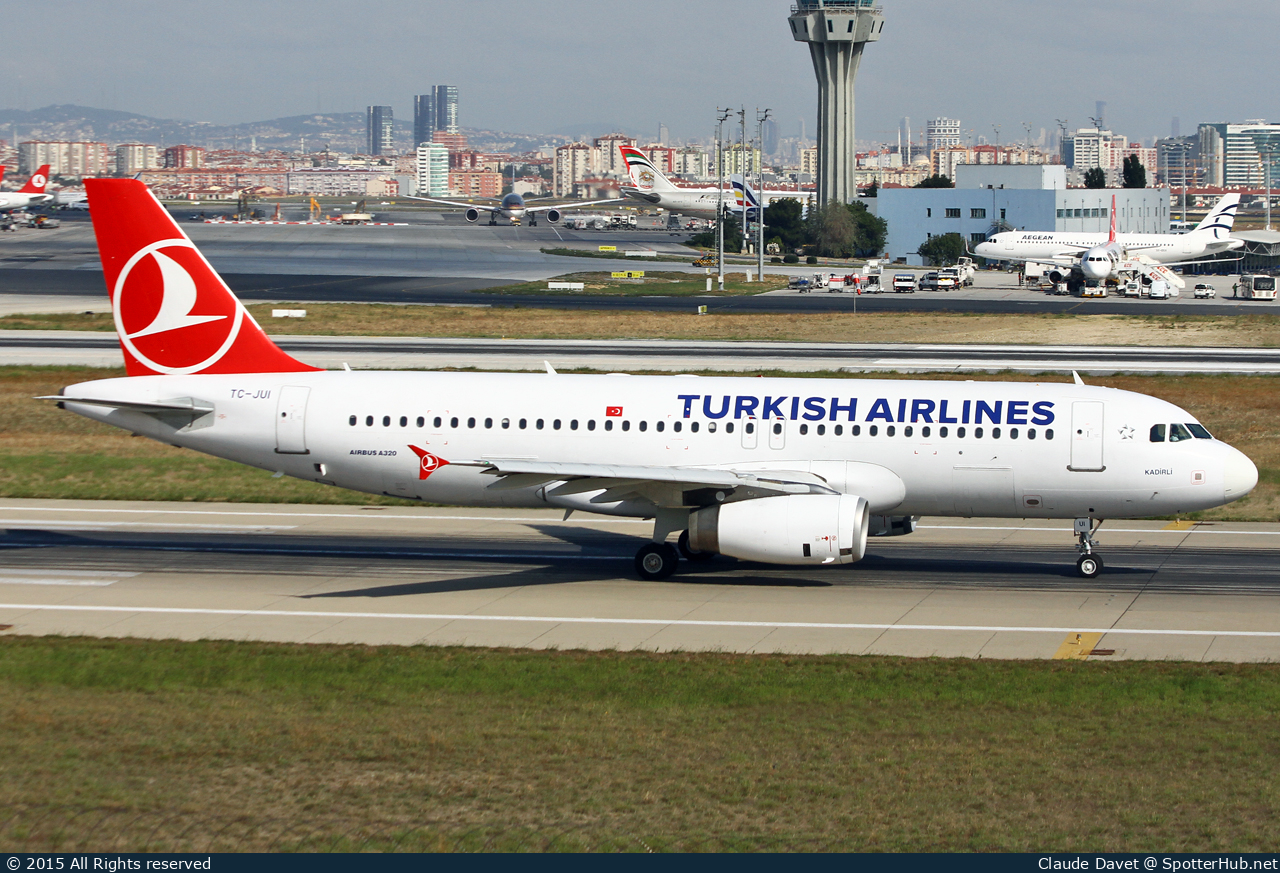 Photo of TC-JUI - Airbus A320-232 operated by Turkish Airlines