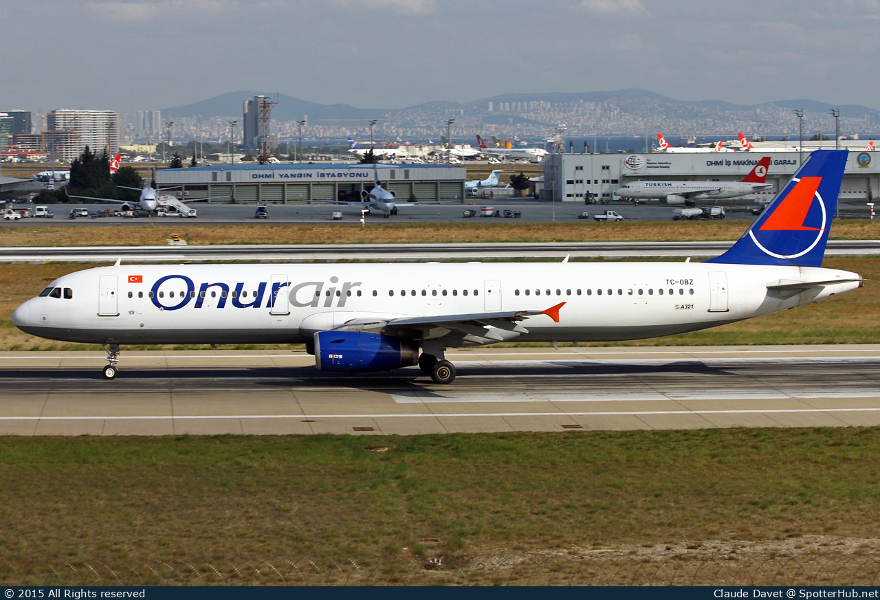Photo of TC-OBZ - Airbus A321-231 operated by Onur Air