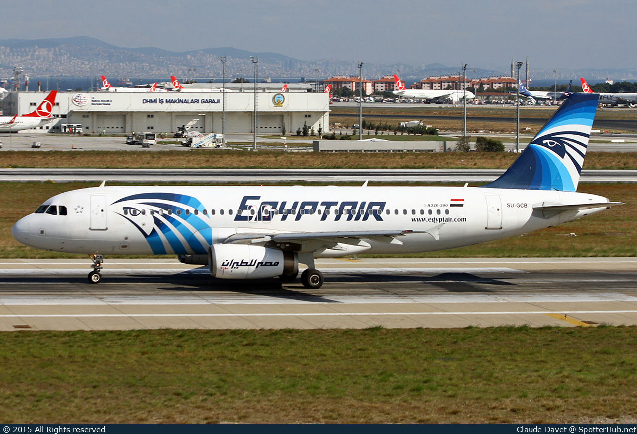 Photo of SU-GCB - Airbus A320-232 operated by Egyptair