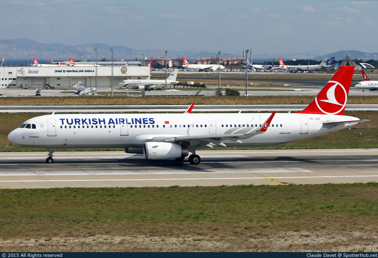 Photo of TC-JST - Airbus A321-231 operated by Turkish Airlines