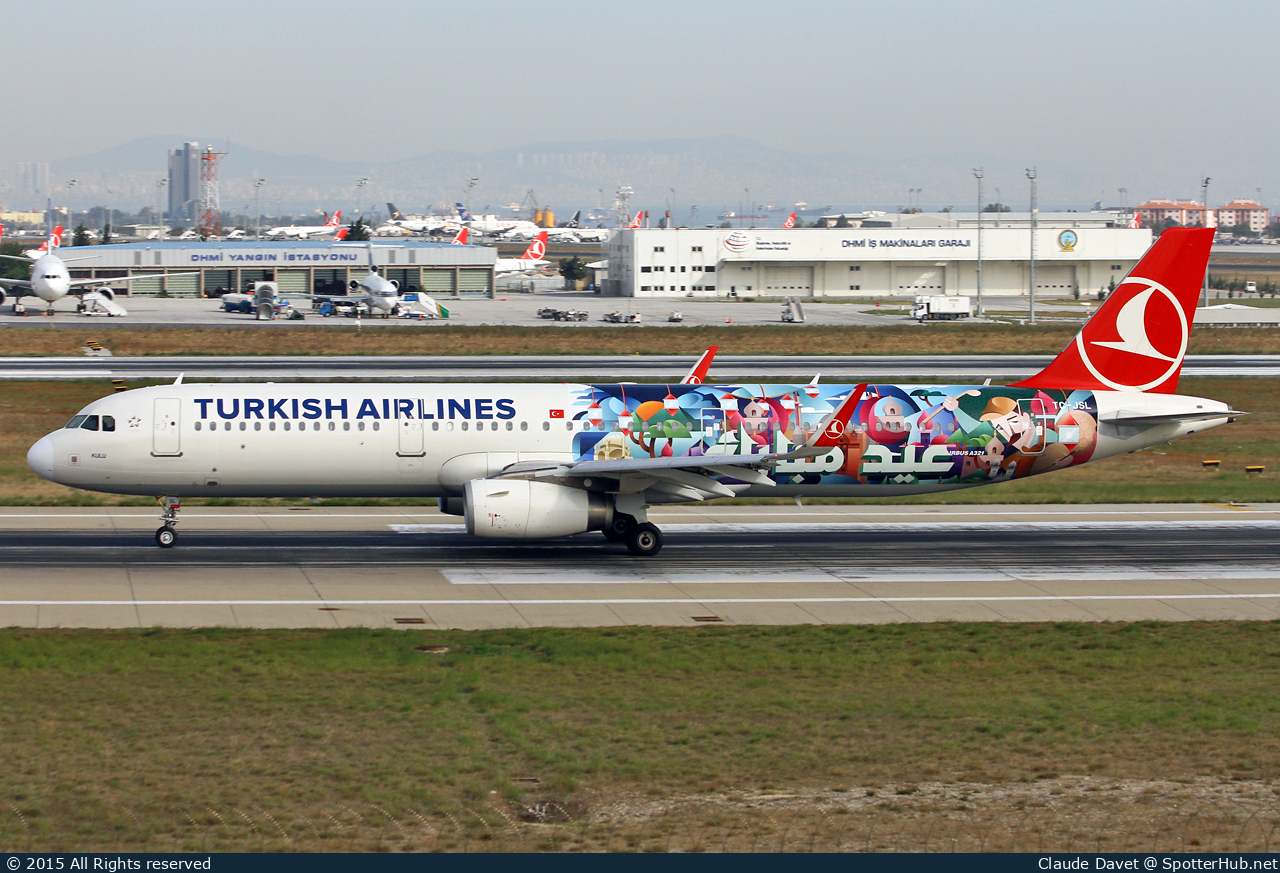 Photo of TC-JSL - Airbus A321-231 operated by Turkish Airlines