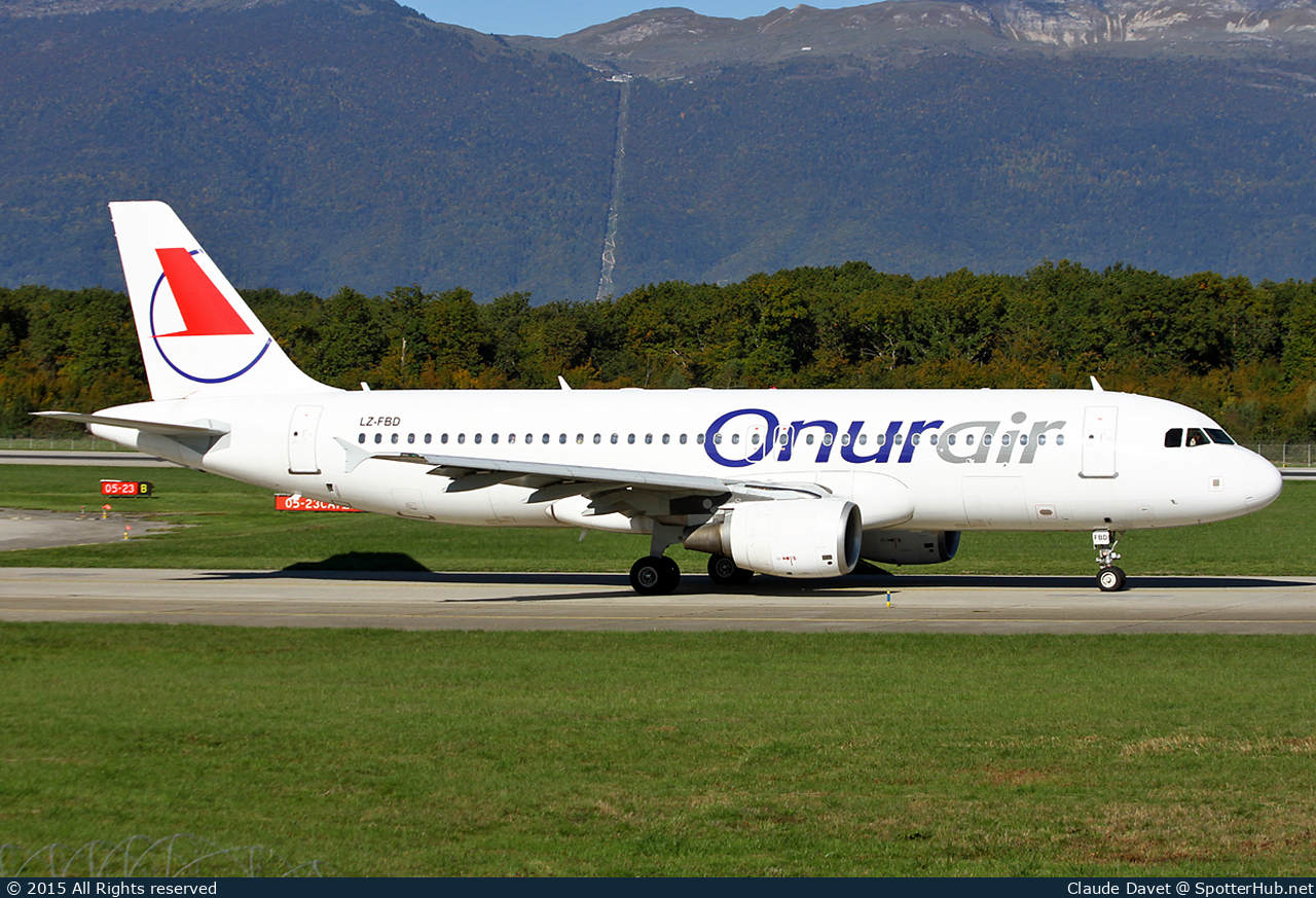 Photo of LZ-FBD - Airbus A320-214 operated by Onur Air (opb Bulgaria Air)