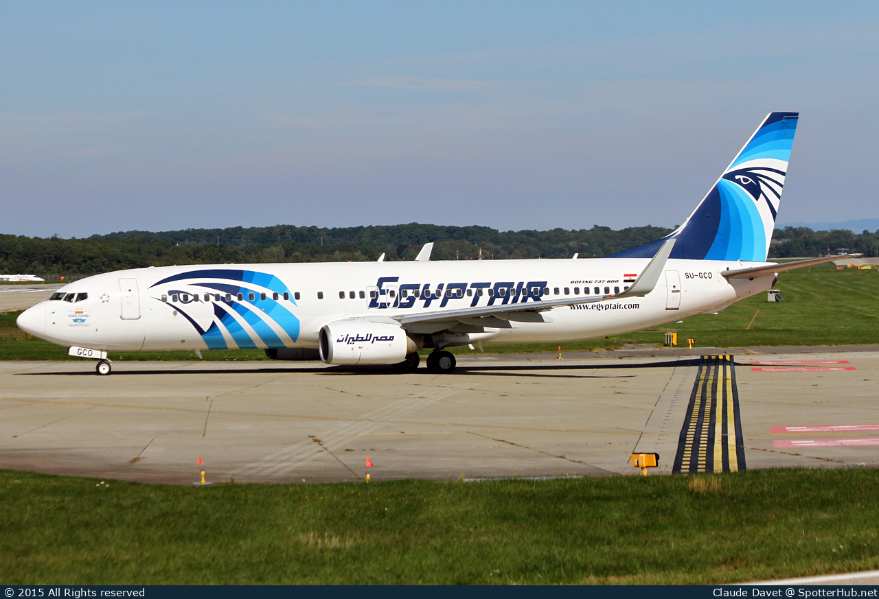 Photo of SU-GCO - Boeing 737-866 operated by Egyptair