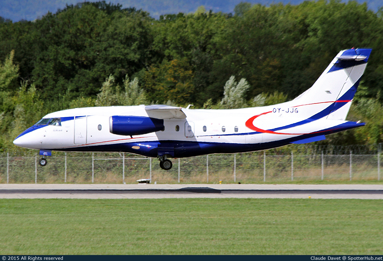 Photo of OY-JJG - Dornier 328-310 Jet operated by JoinJet (opb Sun-Air of Scandinavia)